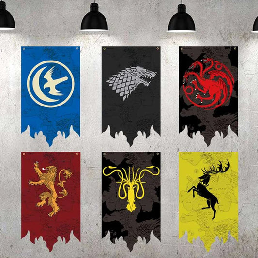 Game Of Thrones Great House Banners