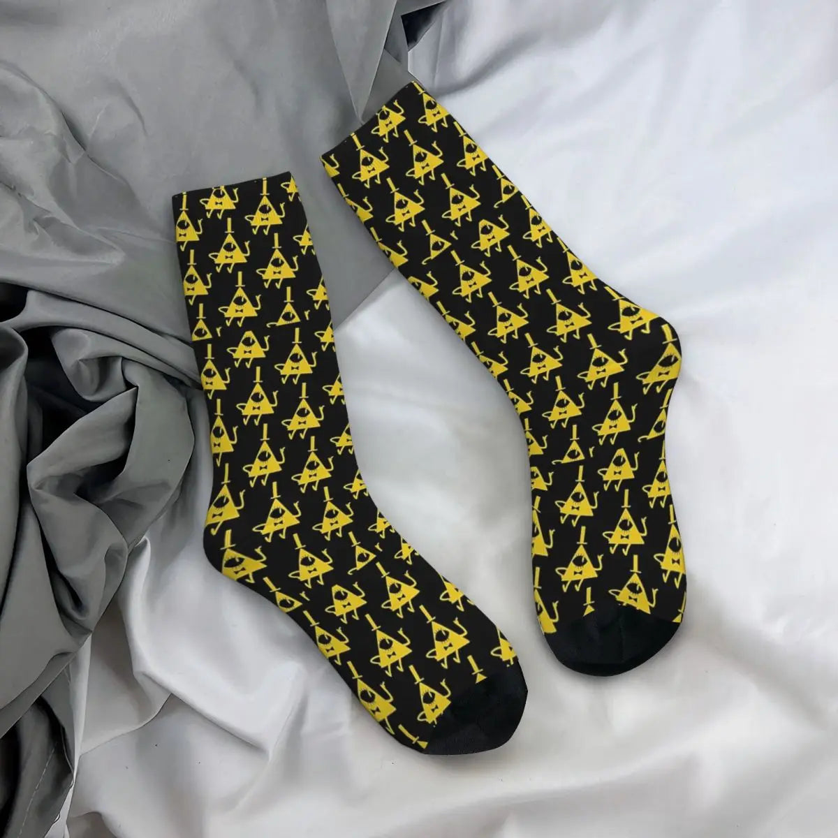 Gravity Falls Bill Cypher Socks