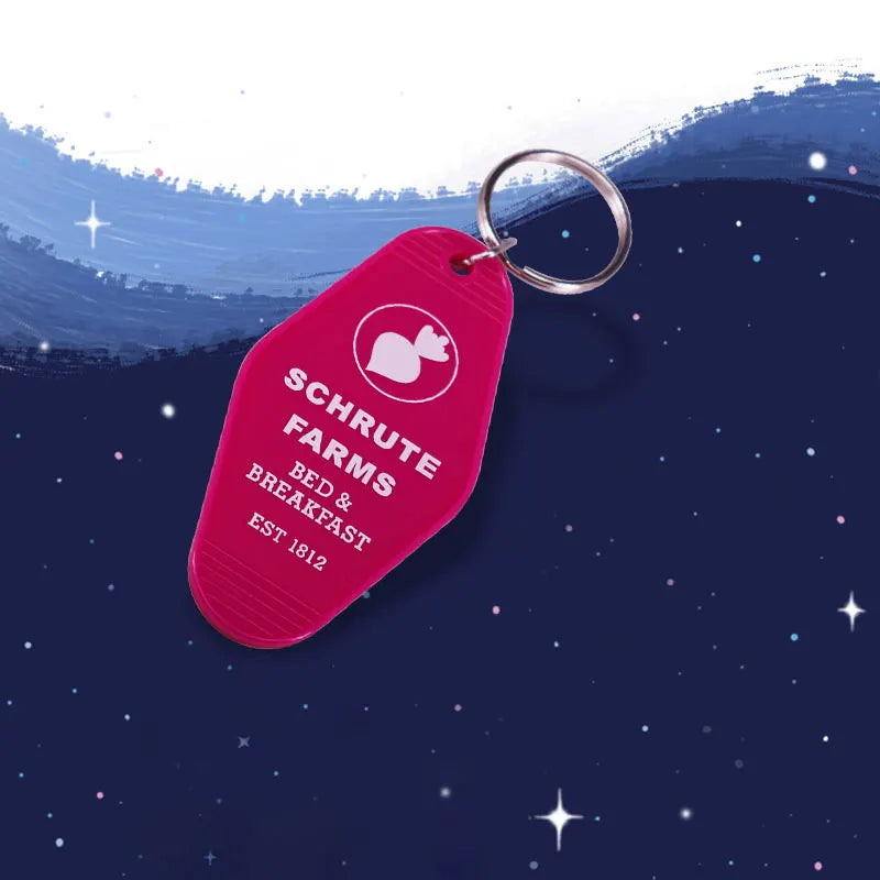 The Office Schrute Farms B&B Keychain