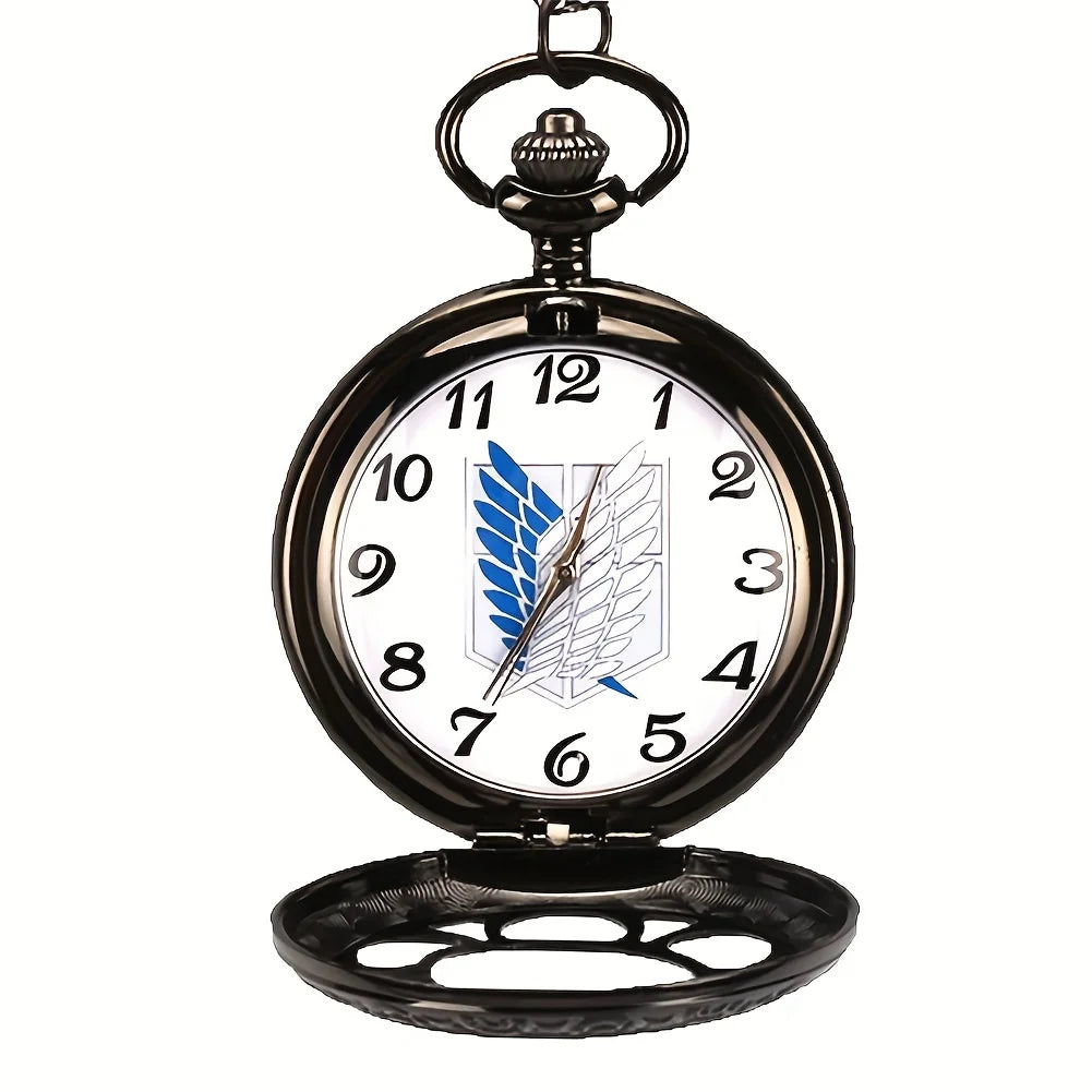 Attack on Titan Survey Corp Steampunk Pocketwatch