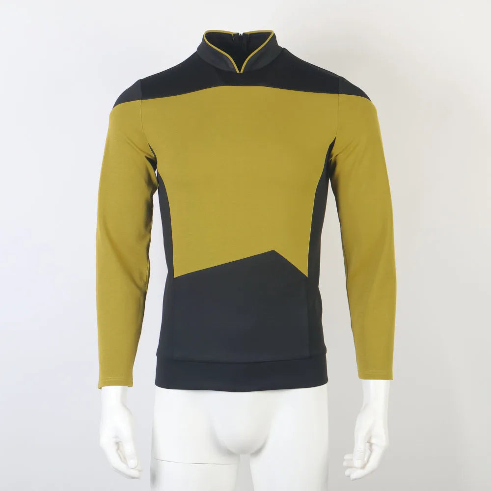 Star Trek TNG Starfleet Officer Tops Cosplay Costume