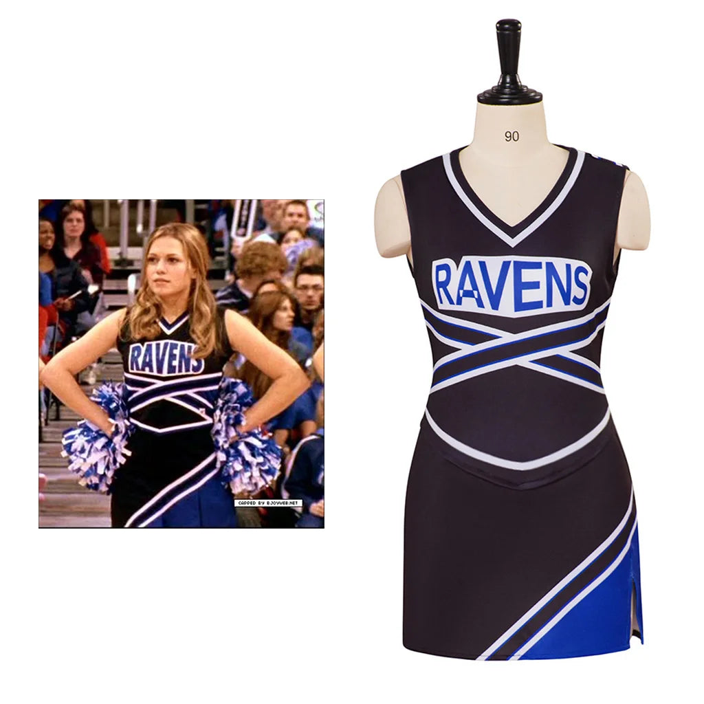 One Tree Hill Ravens Cheerleader Cosplay Uniform