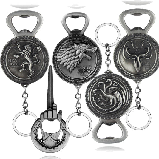 Game of Thrones House Sigil Bottle Openers