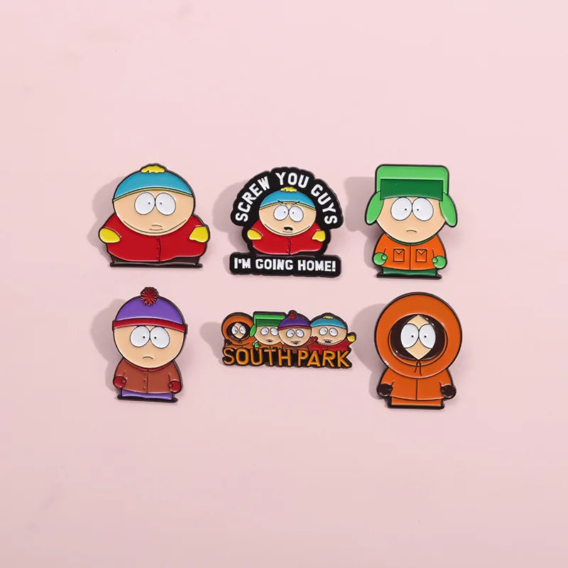 South Park Enamel Pins