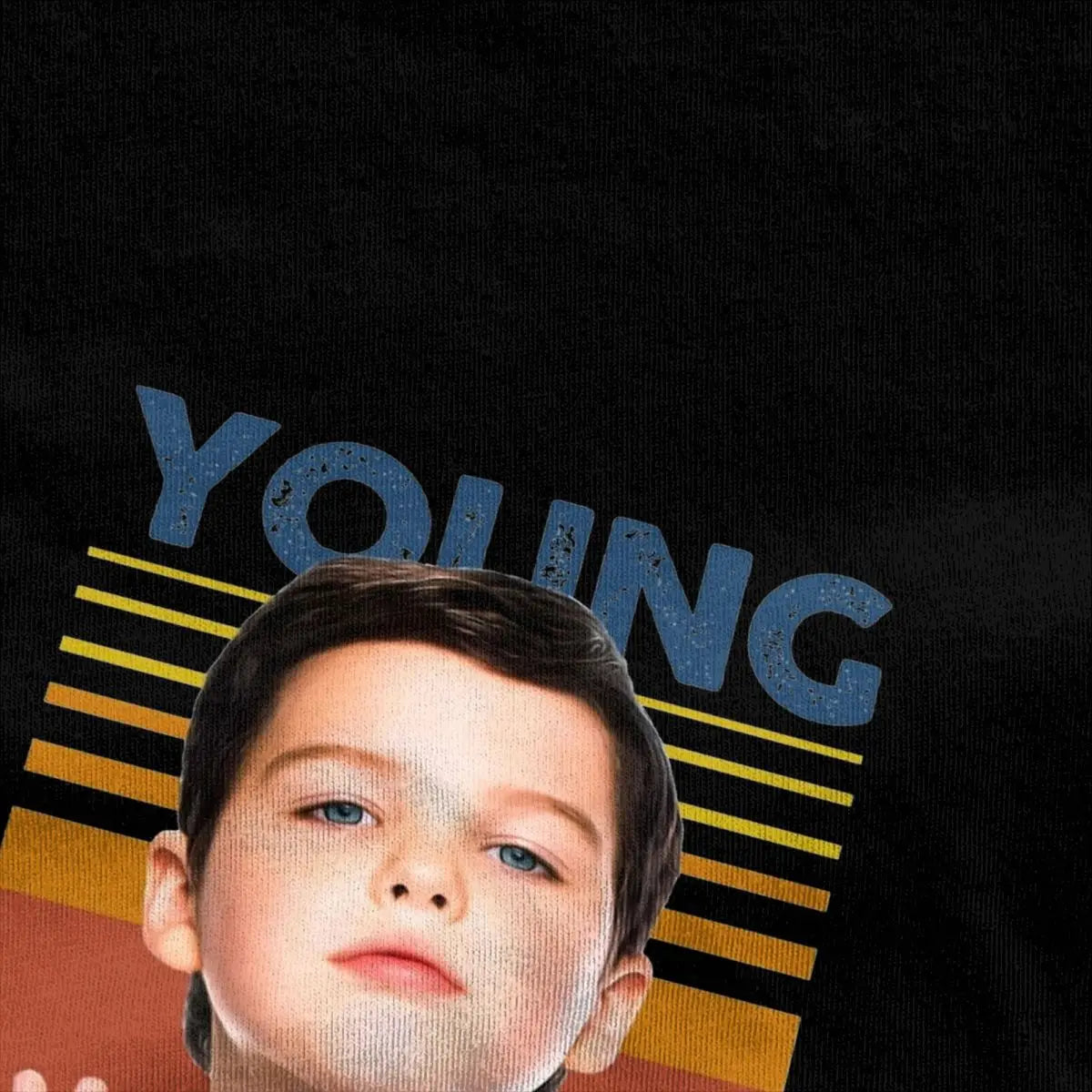 Big Bang Theory Young Sheldon Retro T-Shirt