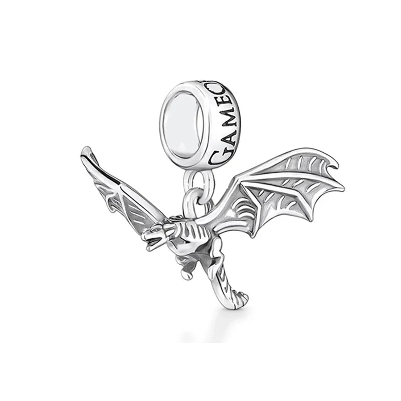 Game of Thrones Silver Charm Bracelet Charms