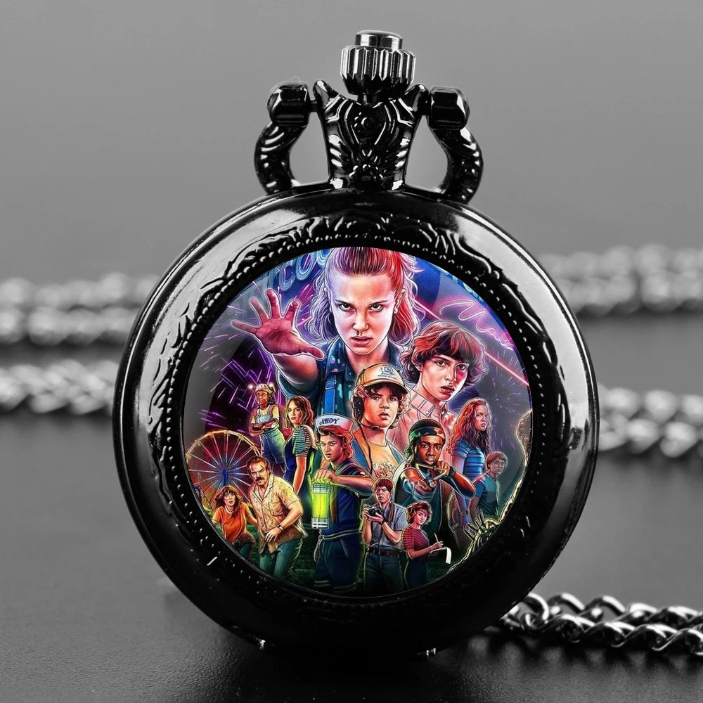 Stranger Things Graphic Pocket Watches