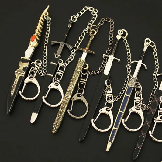 Game of Thrones Family Sword Keychains