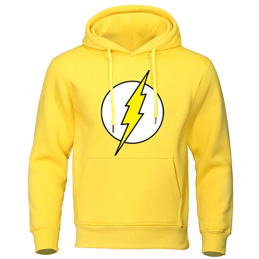 Big Bang Theory Lightning Logo Fleece Hoodie