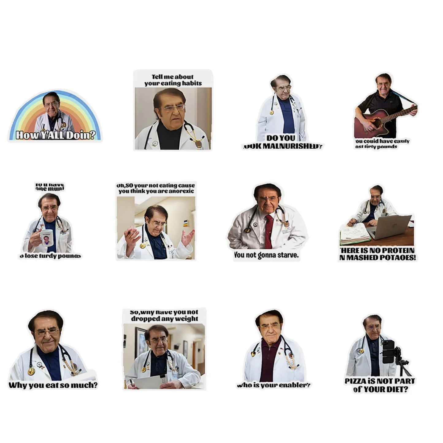 My 600 Pound Life Dr. Now Refrigerator Magnets