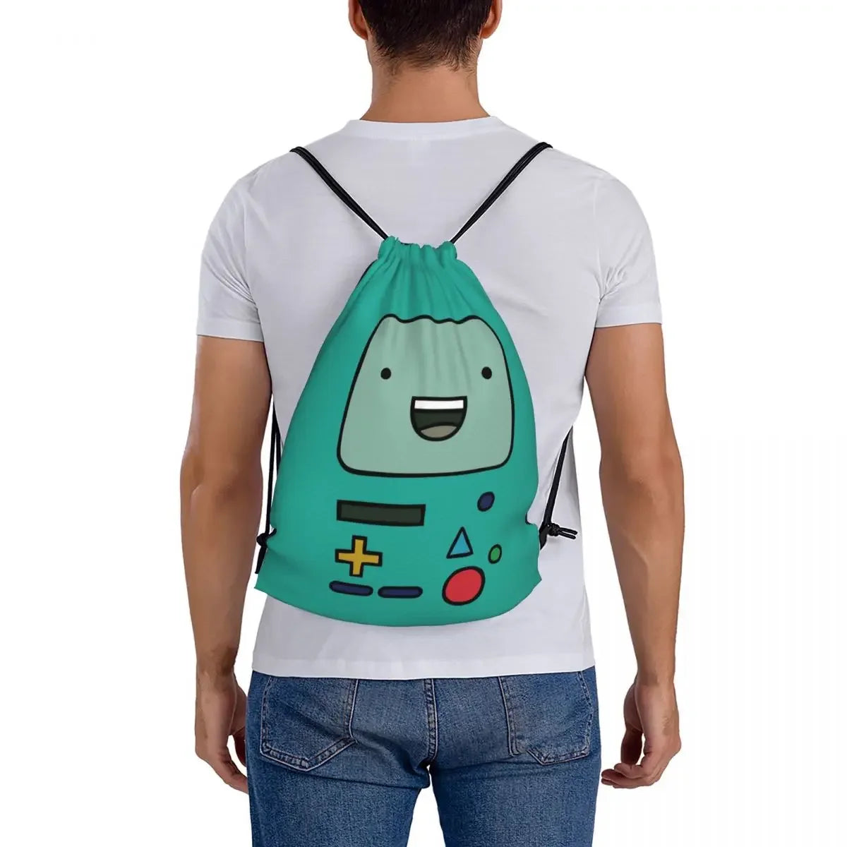 Adventure Time BMO Drawstring Bag