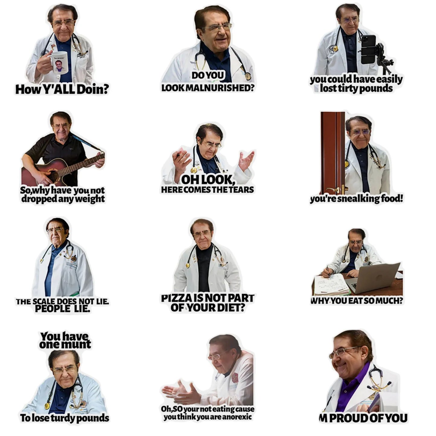 My 600 Pound Life Dr. Now Refrigerator Magnets