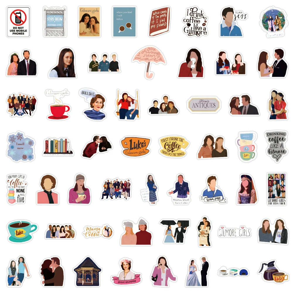 Gilmore Girls Sticker Pack