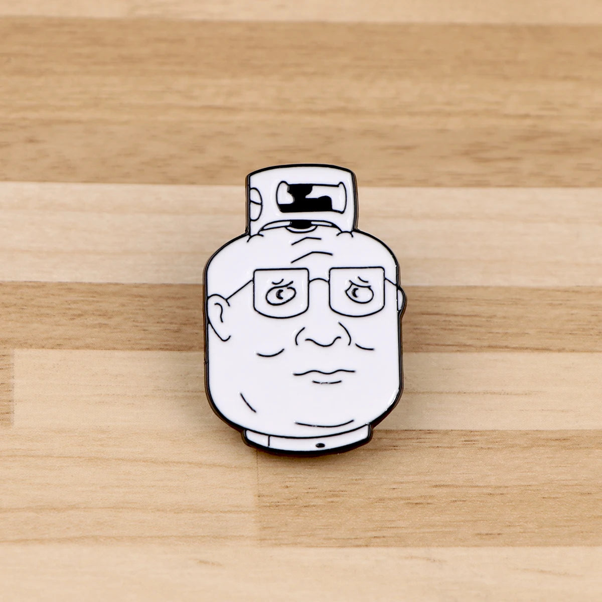 King of the Hill Hank Propane Tank Enamel Pin