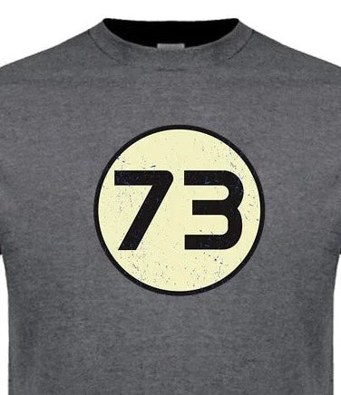 Big Bang Theory Sheldon 73 T-Shirt