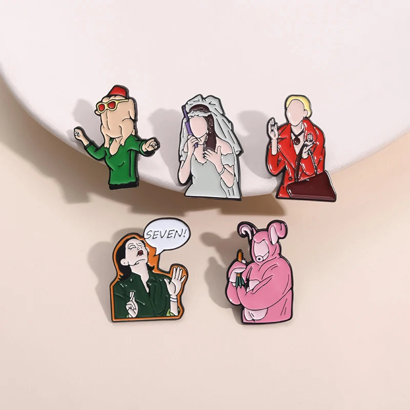 Friends Enamel Pins