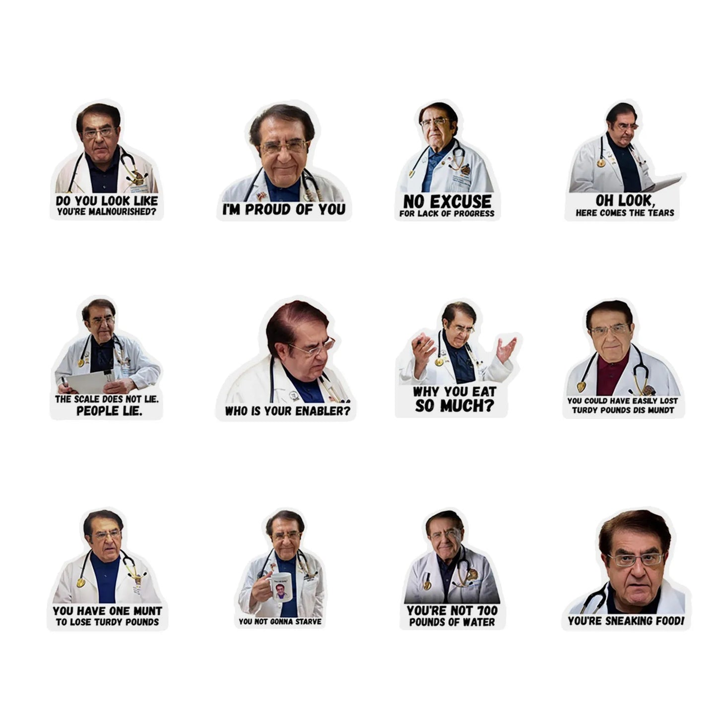 My 600 Pound Life Dr. Now Refrigerator Magnets