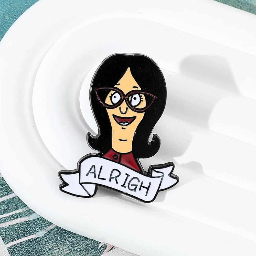 Bob's Burgers Enamel Pins