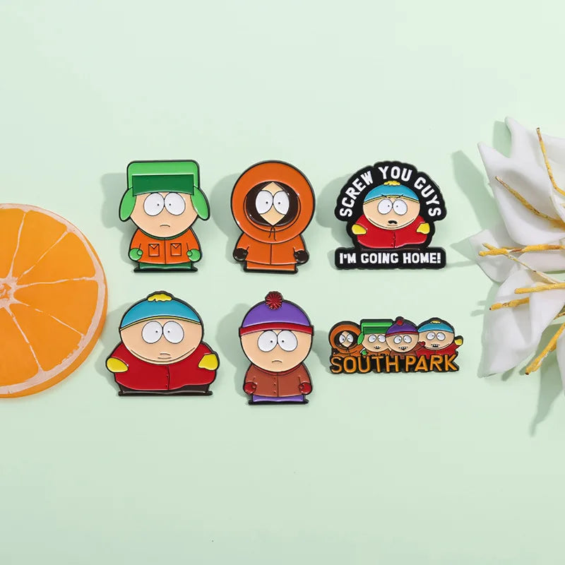 South Park Enamel Pins