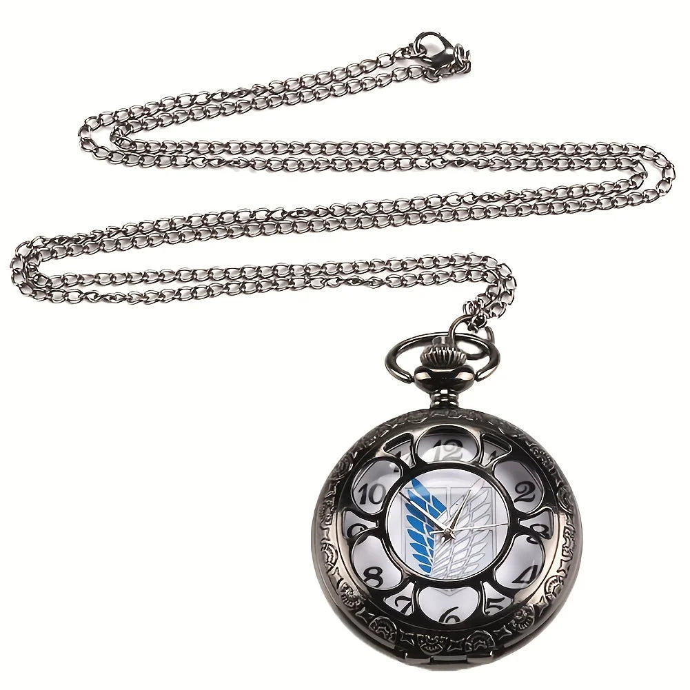 Attack on Titan Survey Corp Steampunk Pocketwatch