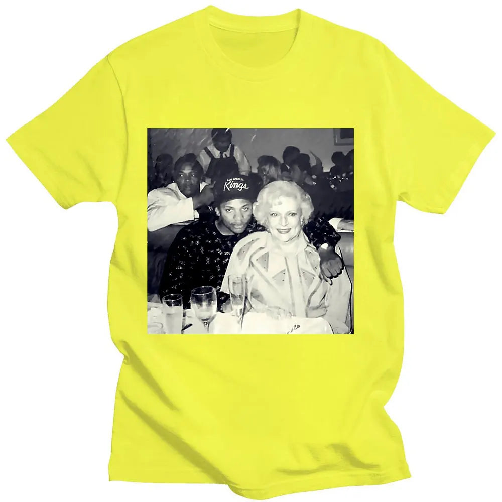 Golden Girls Betty White with Eazy-E T-Shirt